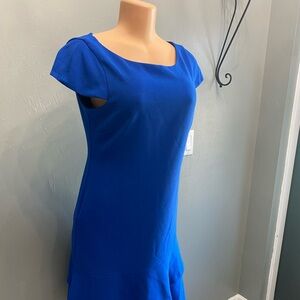 Eliza‎ J Royal Blue Mini Dress